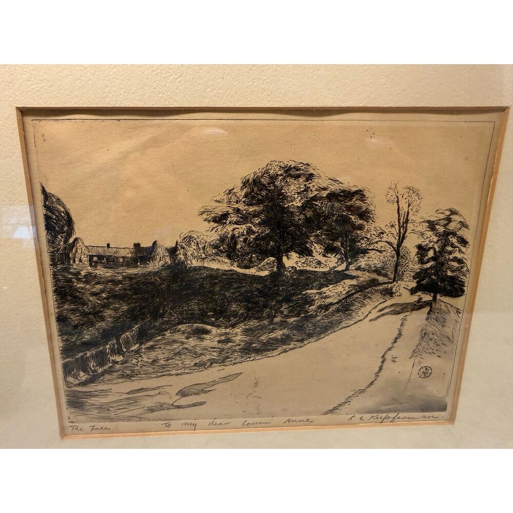 RARE 2 Original Art Works by Lawrence Kupferman Signed & Personalized - Picture 3 of 12
